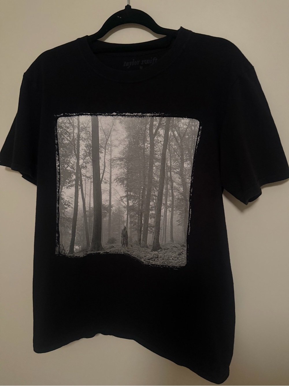 Taylor Swift Black Folklore Tee - Picture 2 of 9